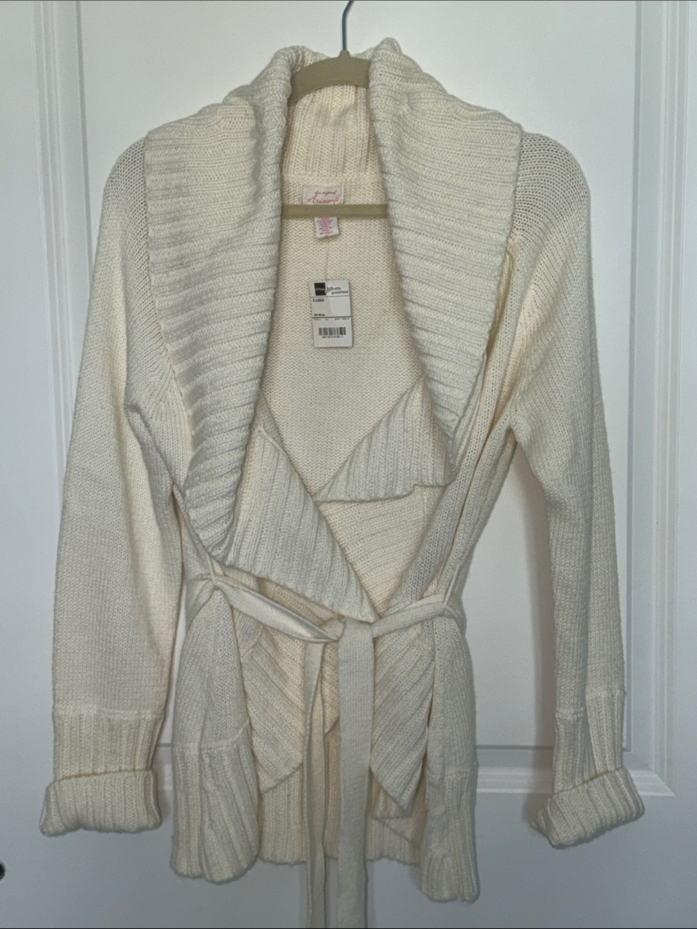 Arizona Jean Co Off White Cardigan